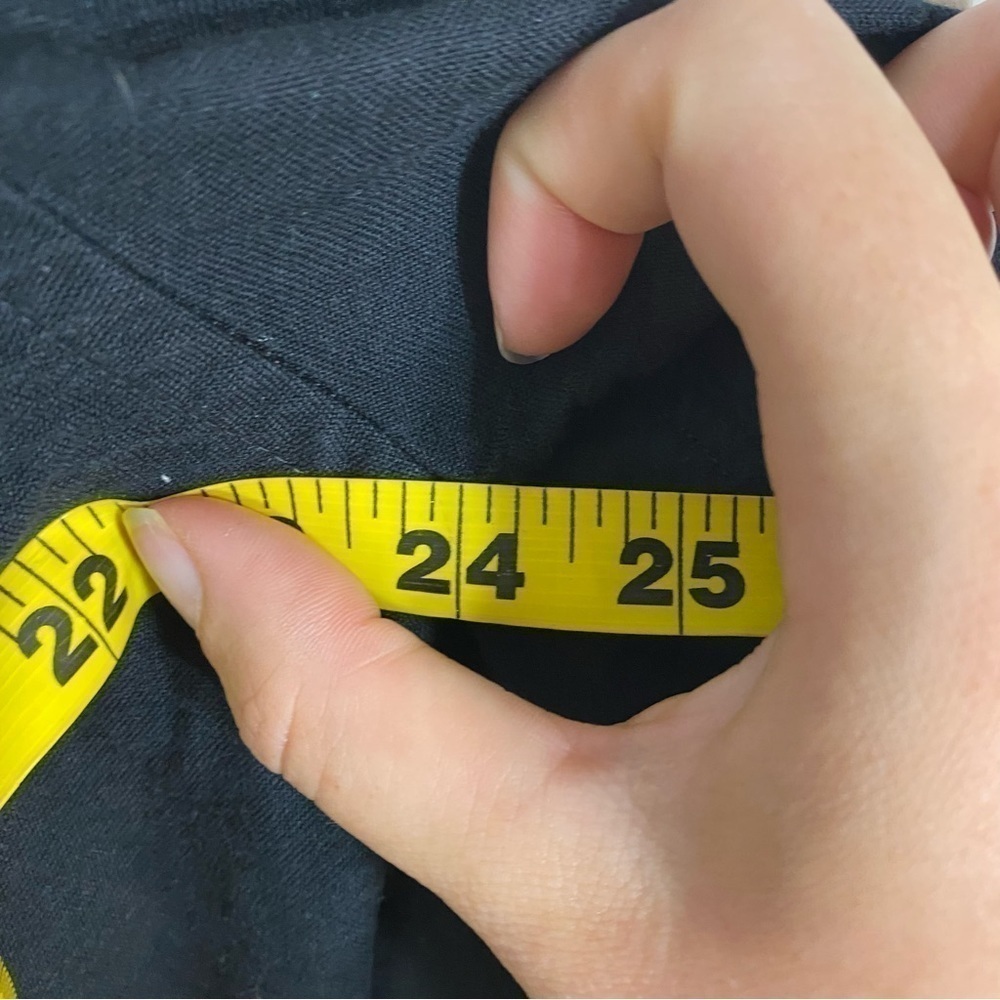 American Eagle Classic Fit Black Button Down Shir… - image 4